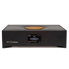 Grimm Audio MU1 Streamer Roon Core with display screen showing music playback