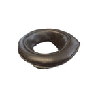 A dark brown Abyss Earpads for Diana / JOAL Headphones made from soft leather material on white background