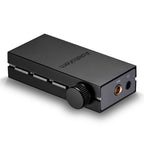 Astell&Kern AK HB1 Hi-Fi USB DAC portable black digital audio converter with volume knob and headphone jacks