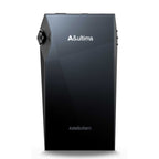 Astell&Kern A&ultima SP3000M Digital Audio Player with sleek black design and textured side volume dial on white background