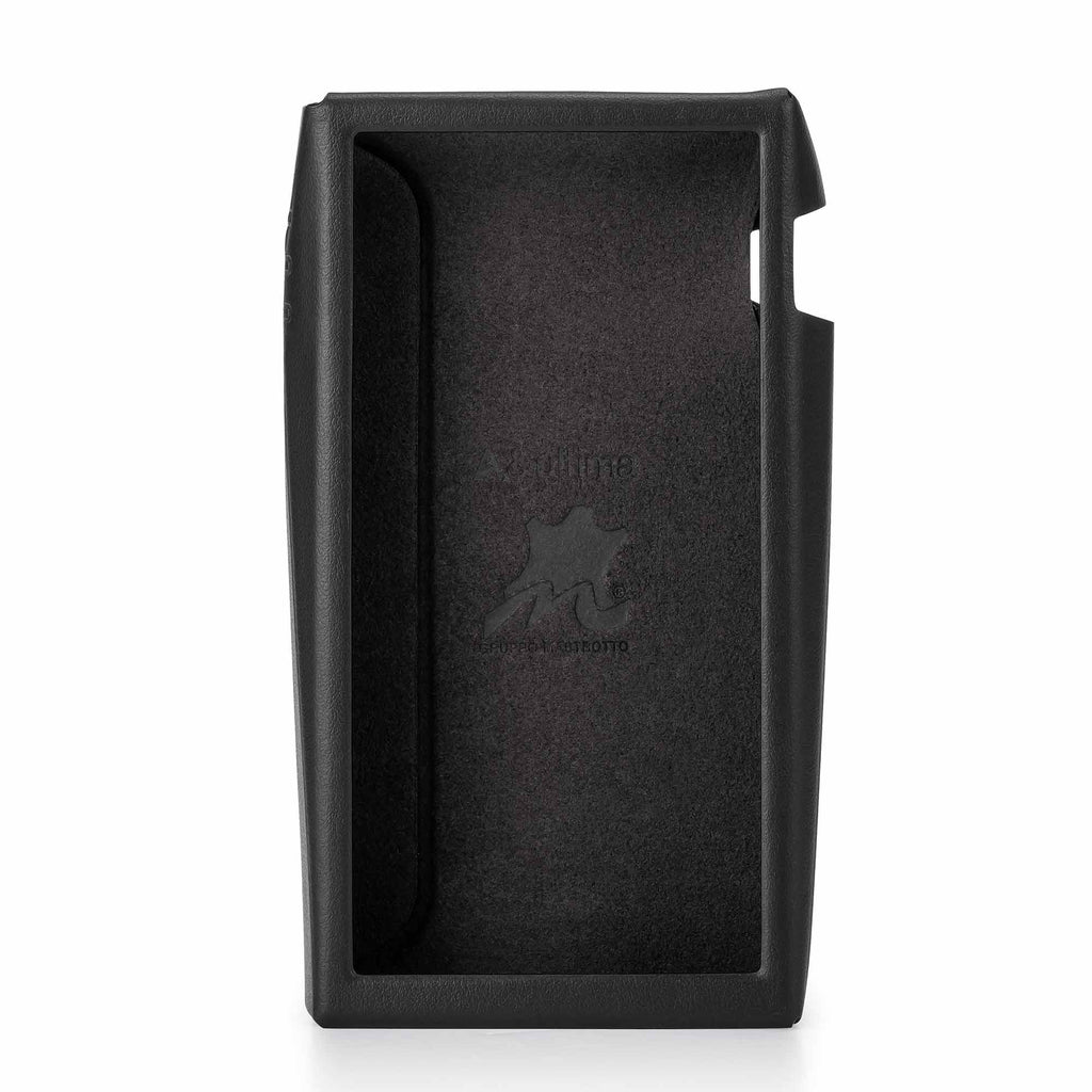 Black genuine leather Astell&Kern A&ultima SP3000M Leather Case with soft interior lining and precise cutouts