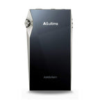 Astell&Kern A&ultima SP3000M Digital Audio Player with sleek black front and metallic volume wheel on white background