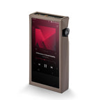 Astell&Kern A&ultima SP3000M Digital Audio Player in protective case with playback screen and volume knob visible