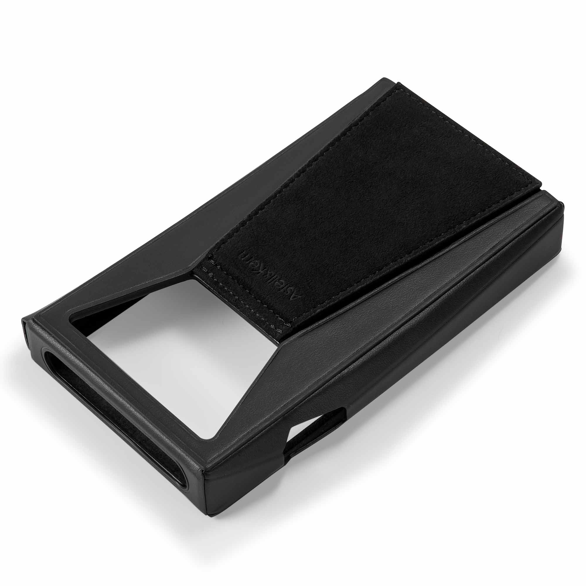 Astell&Kern A&ultima SP3000T Leather Case in black genuine leather with cutouts for buttons and display access