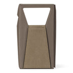 Astell&Kern A&ultima SP3000T Leather Case in brown cow leather with embossed logo and precise cutouts on white background