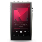 Astell&Kern A&ultima SP3000T Digital Audio Player with touchscreen showing music playback interface on white background