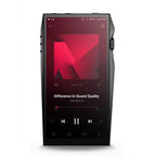 Astell&Kern A&ultima SP4000 Flagship Digital Audio Player showing playback screen with red album art on white background