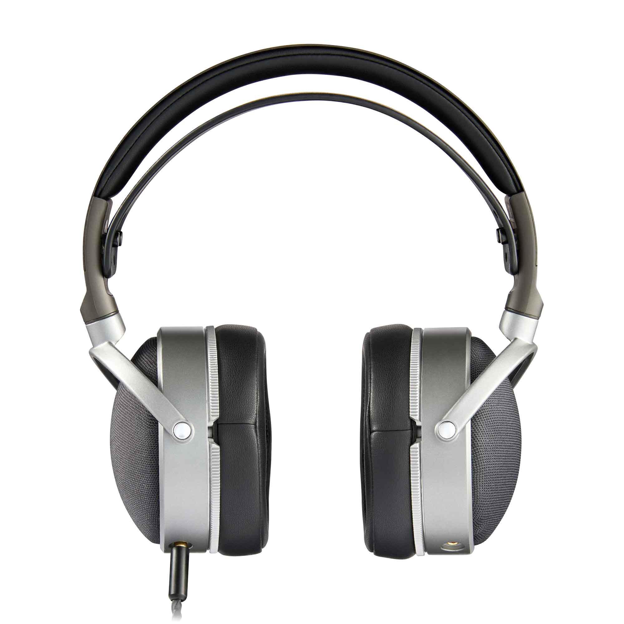 Audeze LCD-S20 Closed-Back Planar Headphones front view showing padding and metal frame on white background