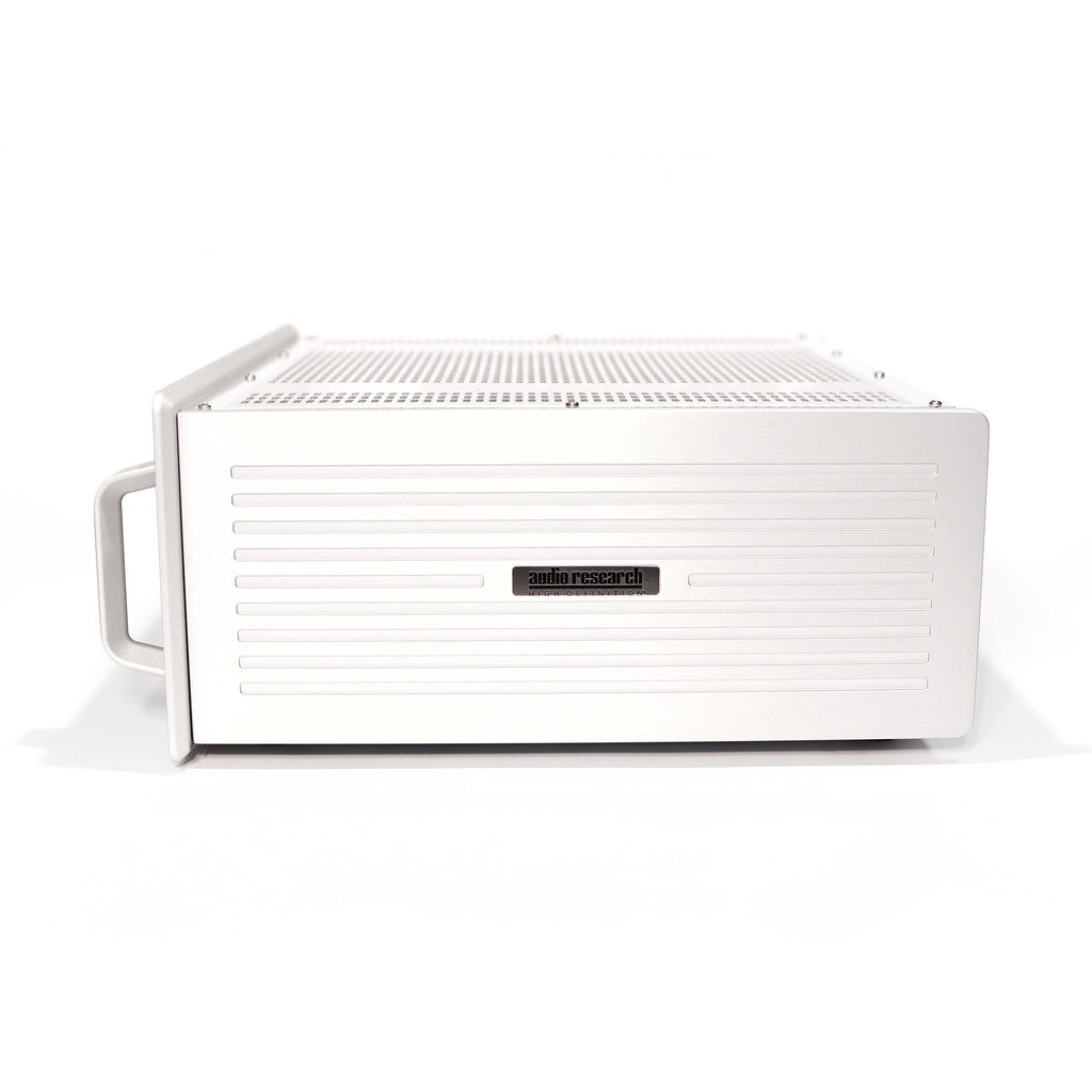 Audio Research Reference Phono 3 Tube Pre-Amplifier (Pre-Owned) white chassis front view on white background