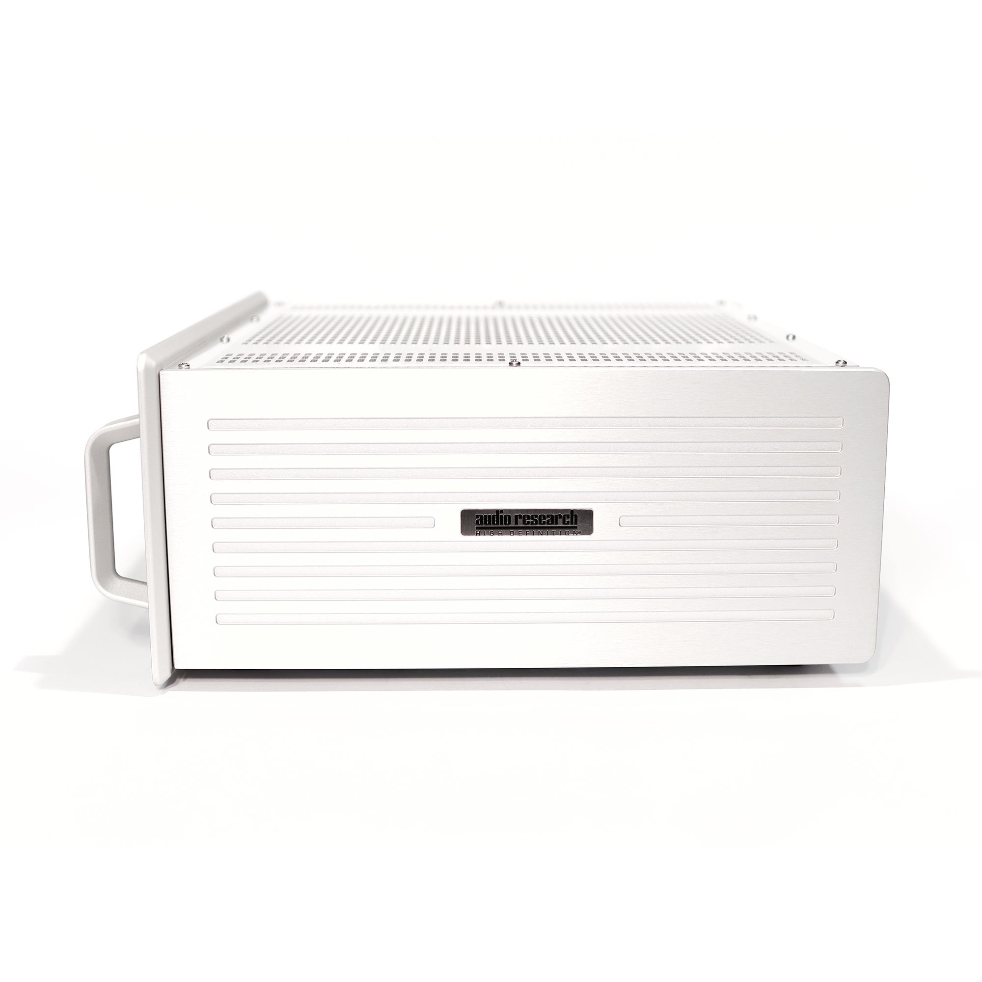 Audio Research Reference Phono 3 Tube Pre-Amplifier (Pre-Owned) white chassis front view on white background