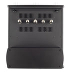 Top view of Auris Audio HA-2SE+ Tube Headphone Amplifier showing vacuum tubes and ventilation grilles on black casing