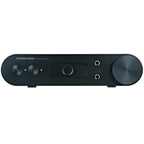 Front view of the Austrian Audio FULL SCORE ONE Headphone Amplifier with volume knob and dual headphone jacks