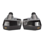 Campfire Andromeda 10 LE | Special Launch Edition in-ear monitors with black carbon fiber design on white background