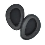 Pair of black Dan Clark Audio AEON Replacement Ear Pads for AEON 2 Closed and AEON Flow headphones on white background
