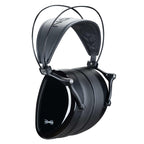 Dan Clark Audio Noire X Closed-Back Planar Headphones angled view showing black ear cups and suspension headband design