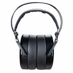 Dan Clark Audio Noire X Closed-Back Planar Headphones front view showing black ear cups and padded headband on white background