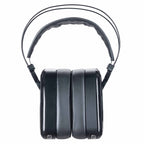 Dan Clark Audio Noire X Closed-Back Planar Headphones front view with black ear pads and headband on white background