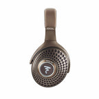 Focal Bathys MG Wireless Noise-Cancelling Headphones in brown showing ear cup design and headband on white background
