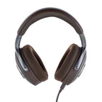 Focal Hadenys Open-Back Dynamic Headphones in brown with padded ear cups and headband on white background