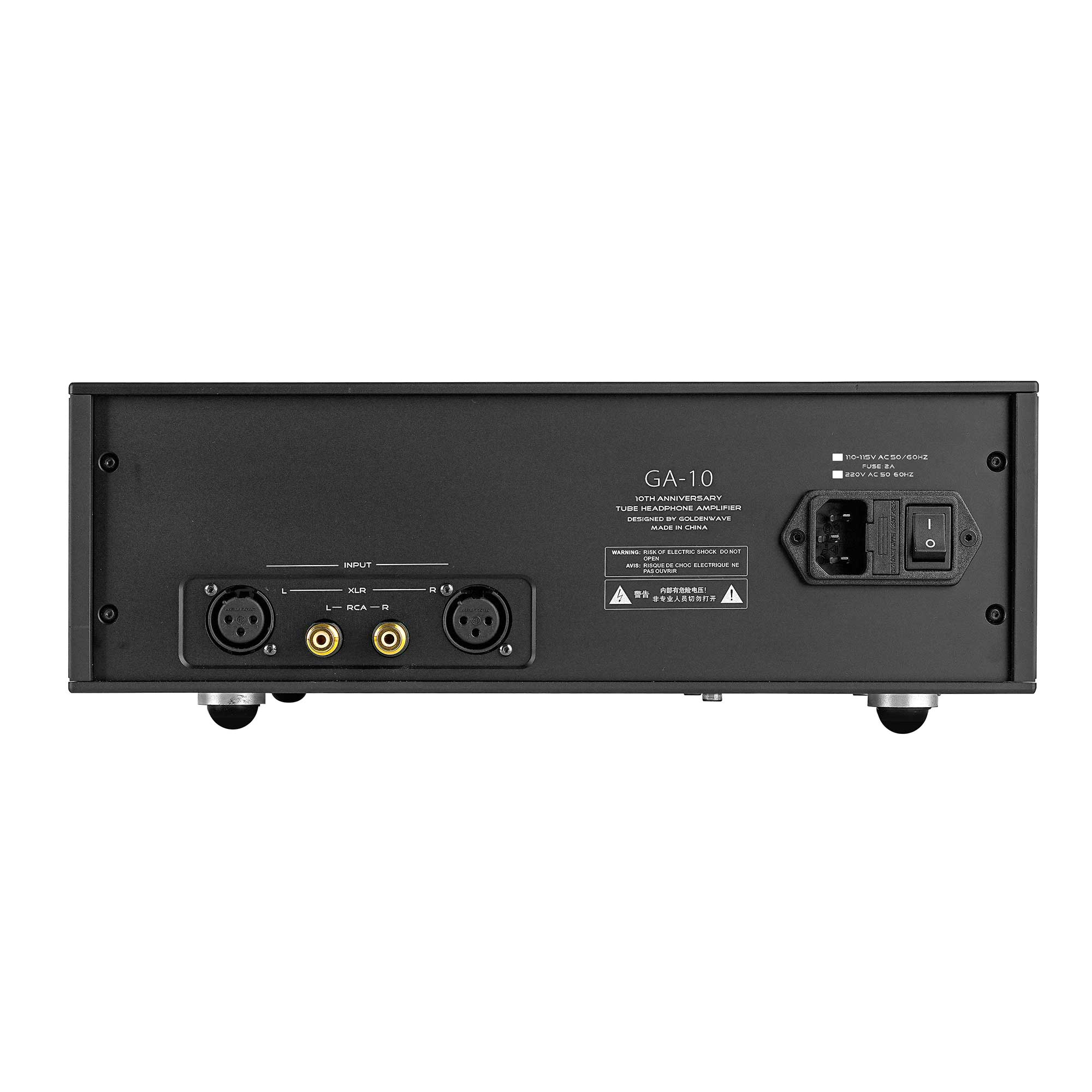 HIFIMAN GOLDENWAVE GA-10 Tube Headphone Amplifier | HeadAmp