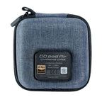 iFi Audio GO Pod Air Wearable Bluetooth DAC/Amp charging case with Hi-Res Audio label on white background