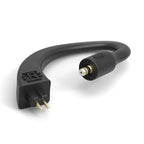 iFi Audio GO Pod Additional Ear Loops (Pair) showing black ear loop with 2-pin and MMCX connectors on white background