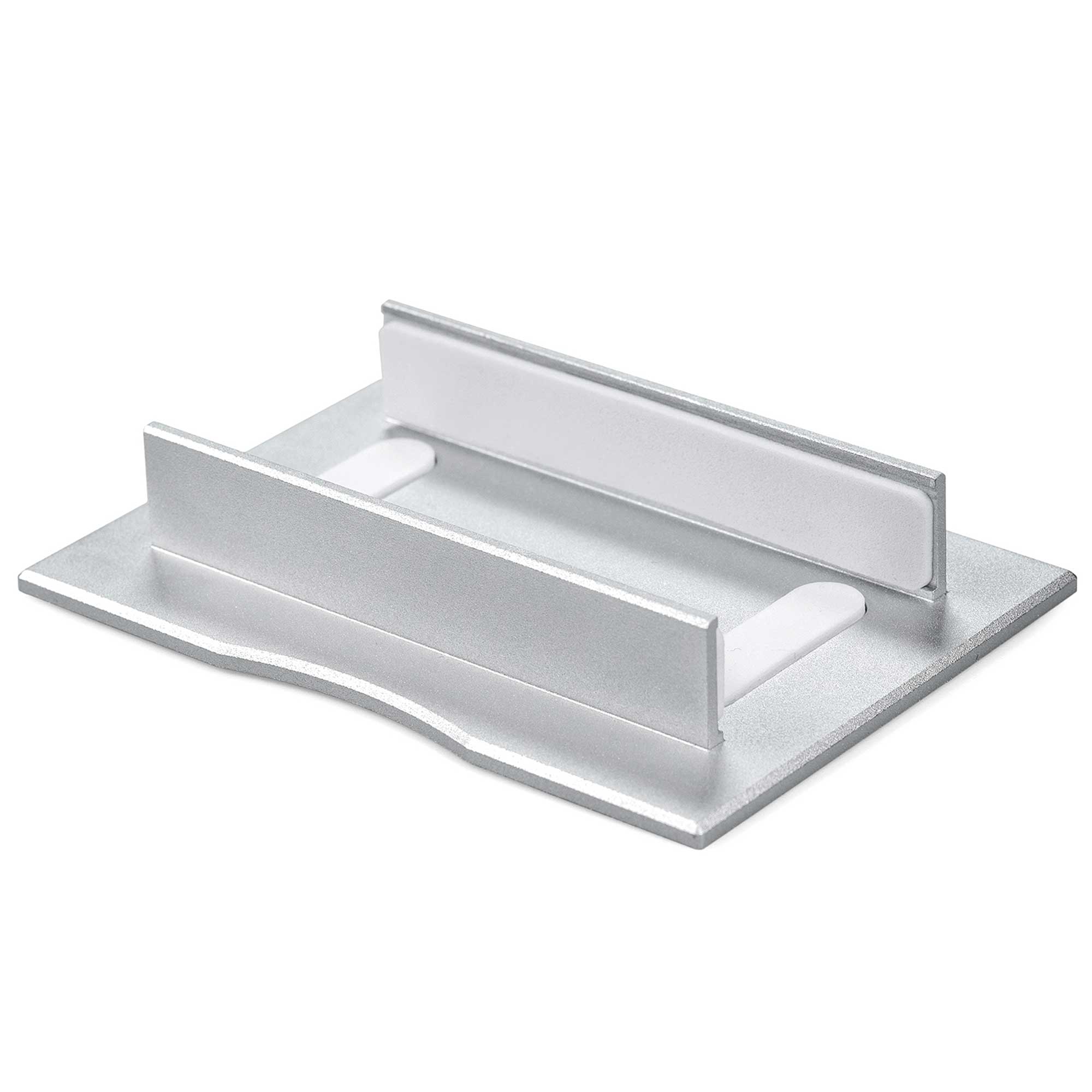 Silver desktop stand accessory designed for the iFi Audio NEO iDSD 2 Fully Balanced Desktop DAC & Headphone Amplifier