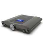 iFi Audio iDSD Valkyrie DAC and Headphone Amp with volume knob and color display on white background