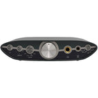 Front view of iFi Audio ZEN CAN 3 Balanced Headphone Amp with volume knob and multiple input and output ports visible