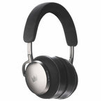 Noble Audio FoKus Apollo Wireless Headphones with black ear cups, metal accents, and padded headband on white background