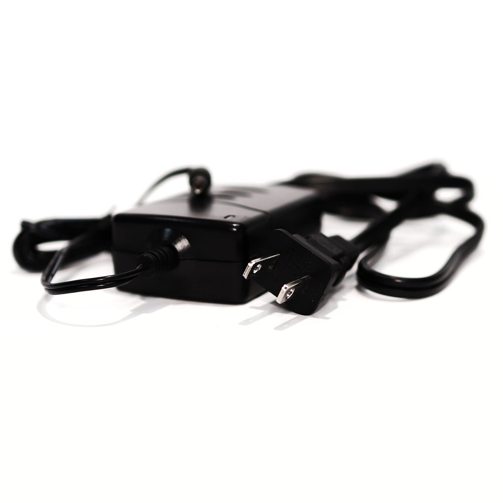 Power adapter with black cable for Ray Samuels Audio Emmeline F-117 Nighthawk Phono Stage Pre-Owned on white background