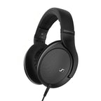 Sennheiser HD550 Open-Back Headphone in black with mesh ear cups and padded headband angled on white background
