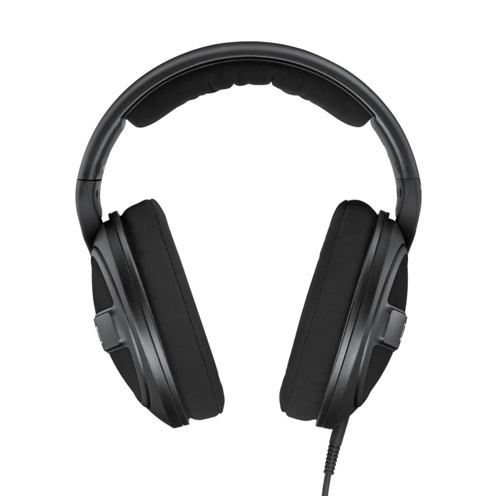 Sennheiser HD569 Closed-Back Headphone in black with padded ear cups and headband isolated on white background