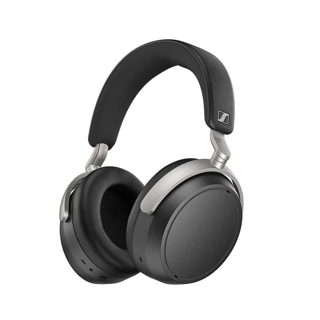 Sennheiser HDB 630 Wireless Dynamic Closed-Back Headphone in black with padded ear cups and metal accents on white background