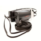 STAX SR-4070 Closed-Back Electrostatic Headphone (Pre-Owned) with coiled multi-pin cable on white background