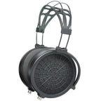 Dan Clark Audio ETHER 2 System Planar Headphones with open back design and lightweight suspension headband on white background