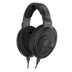 Sennheiser HD660S2 Open-Back Dynamic Headphones in black with large mesh ear cups and cushioned headband on white background