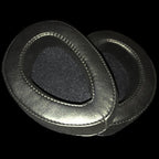 Dan Clark Audio AEON Replacement Ear Pads in black with soft foam interior on a black background
