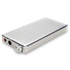 Silver HeadAmp Pico Slim Portable Headphone Amplifier with volume knob and headphone jack on a white background