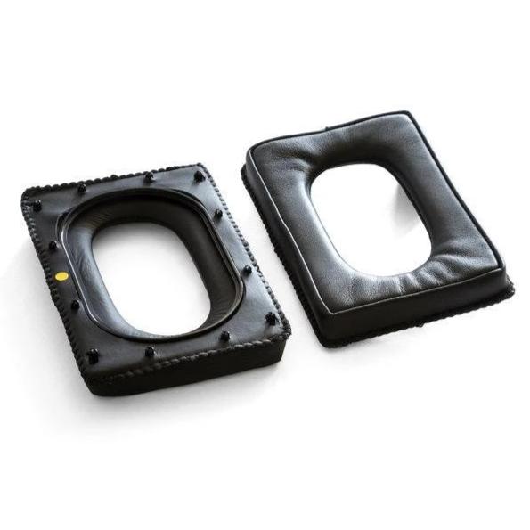 STAX EP-L700 Earpads for SR-L700 genuine sheepskin leather replacement pair shown on white background