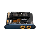 iBasso AMP13 Module for DX300, DX320 with dual gold headphone jacks and visible 6th GEN KORG Nutube vacuum tubes