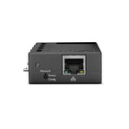 Back view of the Chord 2Go Wireless Streamer showing network port and status indicators on a white background