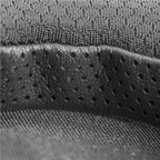Close-up of perforated leather material on HIFIMAN Pali Pads ear pads for enhanced comfort and durability