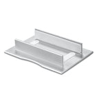 Silver desktop stand accessory compatible with iFi Audio NEO iDSD Desktop DAC & Headphone Amp