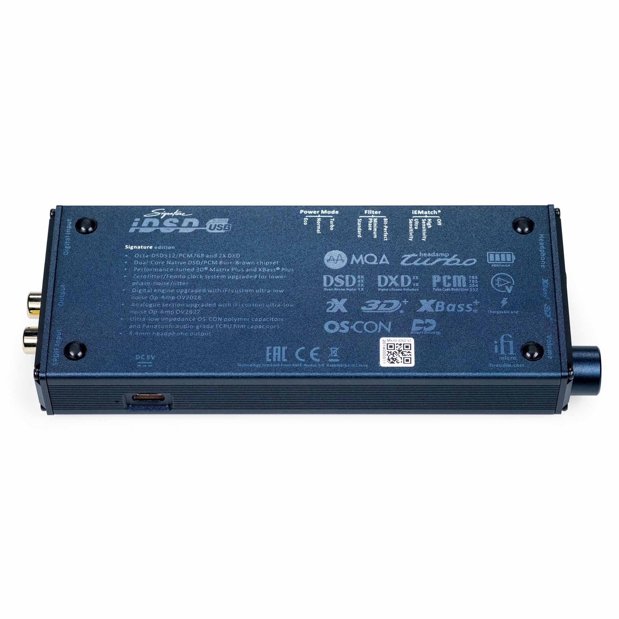 iFi Audio Micro iDSD Signature Portable DAC/Amp | HeadAmp